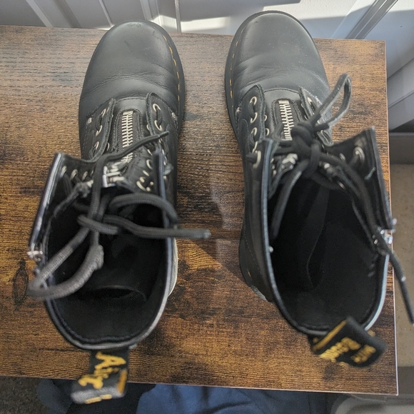 Doc Martens women's 1460 Twin Zip fashion Boots size 9 - Picture 7 of 8